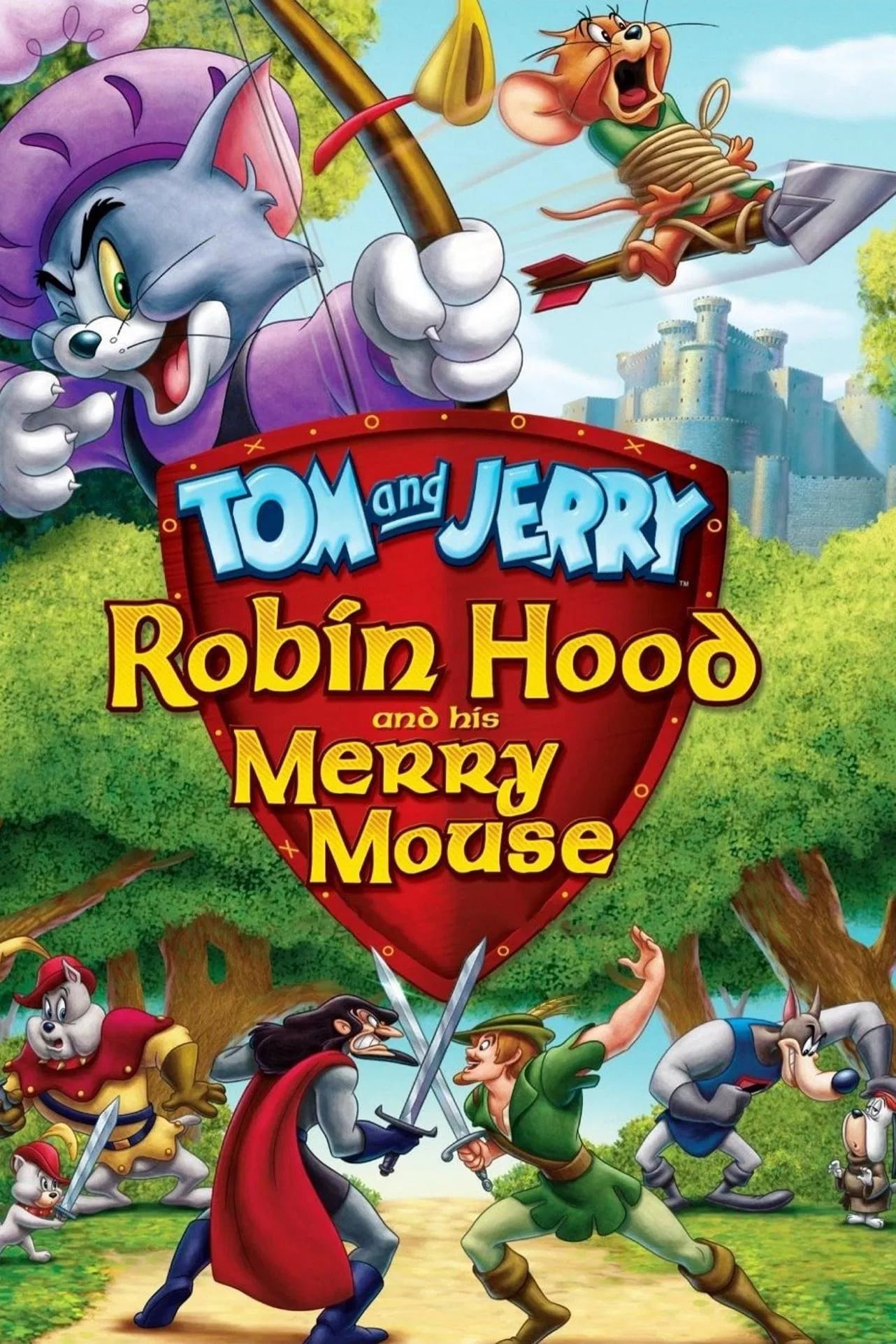Tom and Jerry: Robin Hood and His Merry Mouse - Cover