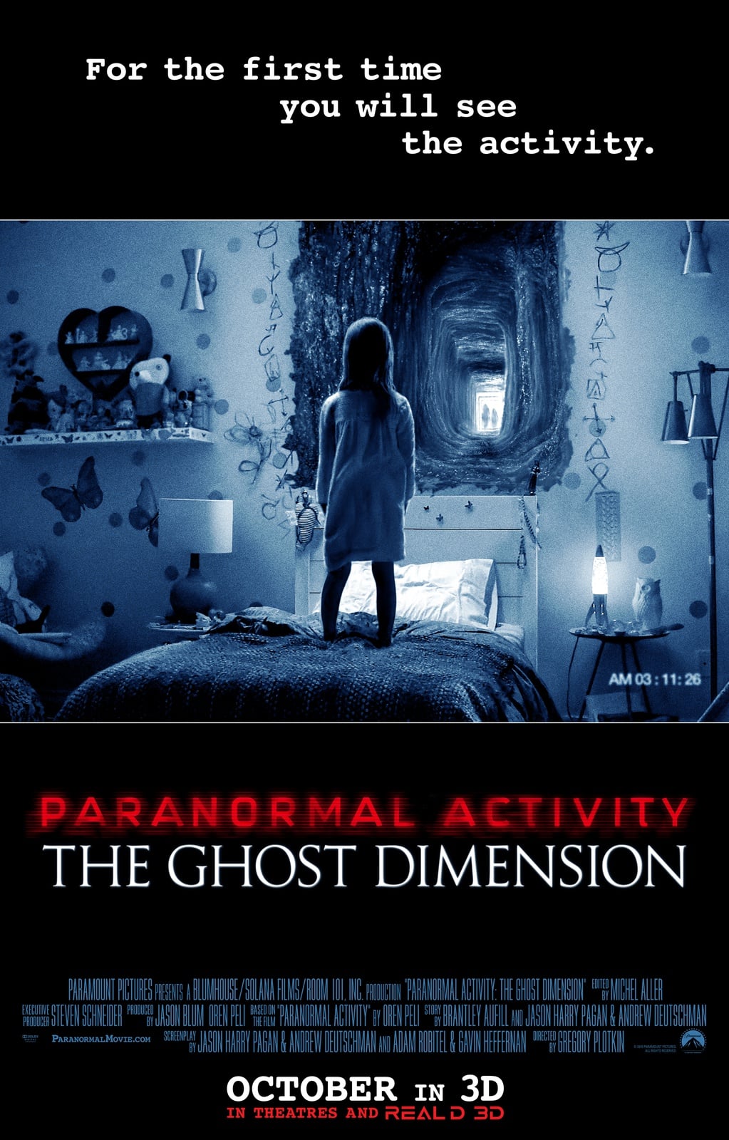 Paranormal Activity: The Ghost Dimension - Cover