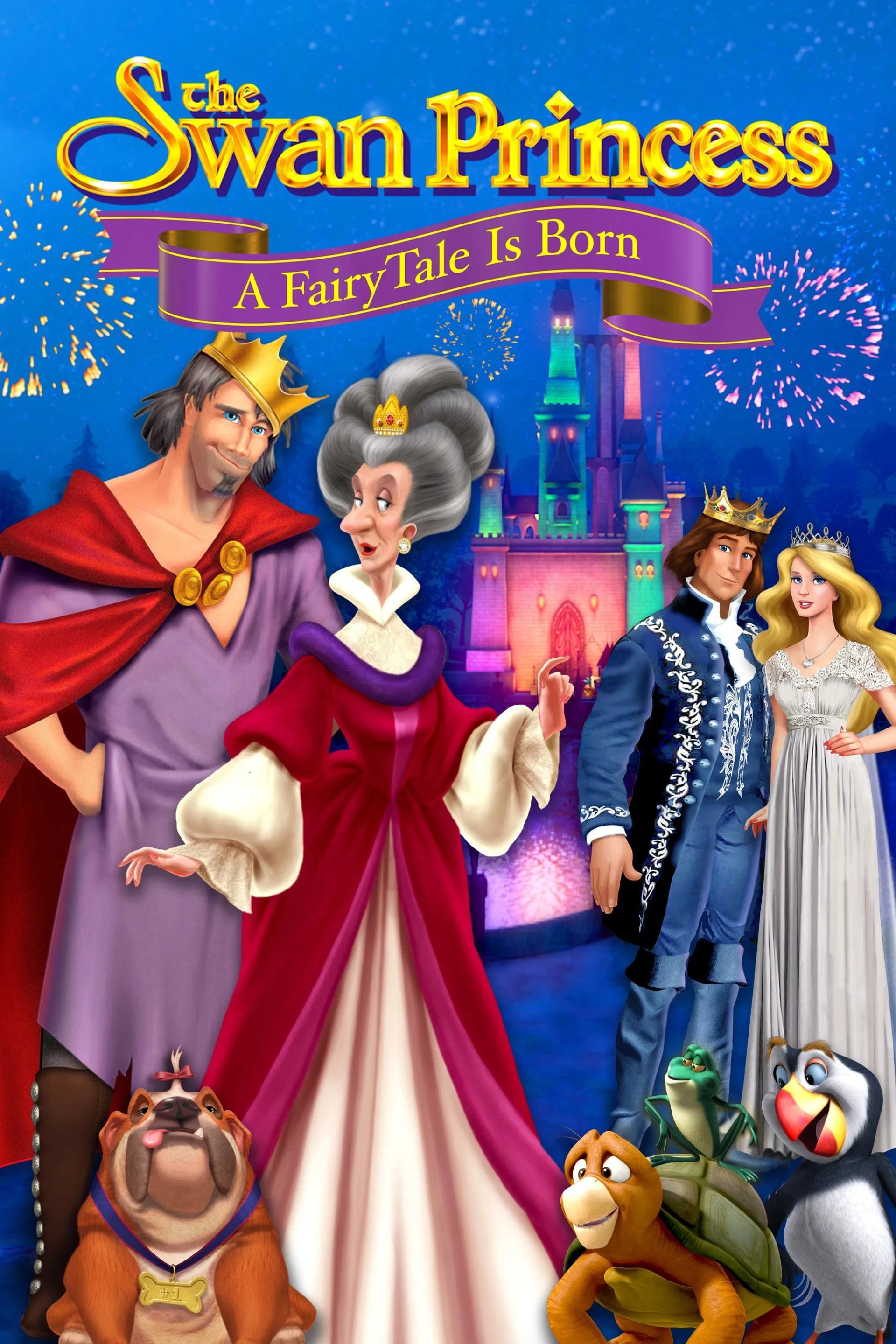 The Swan Princess: A Fairytale Is Born - Cover