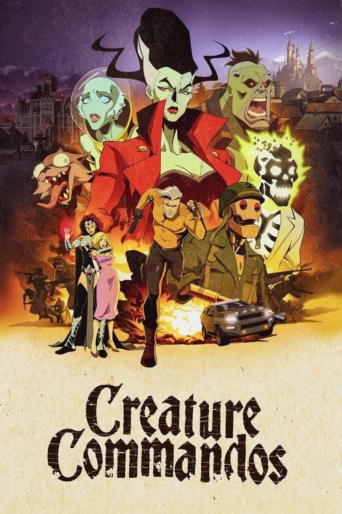 Creature Commandos - Cover