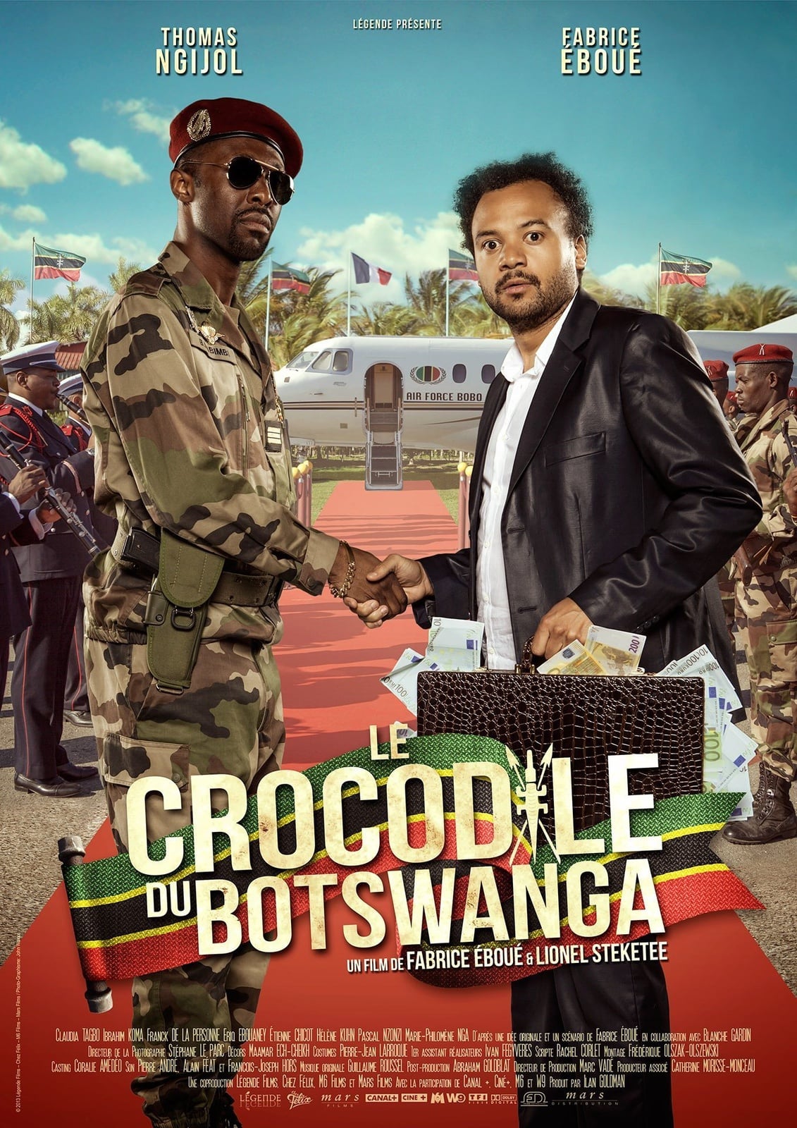 Le Crocodile du Botswanga - Cover