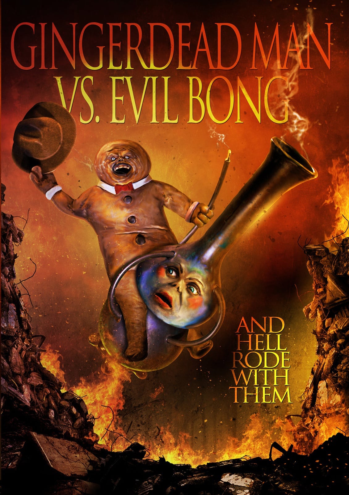 Gingerdead Man vs. Evil Bong - Cover
