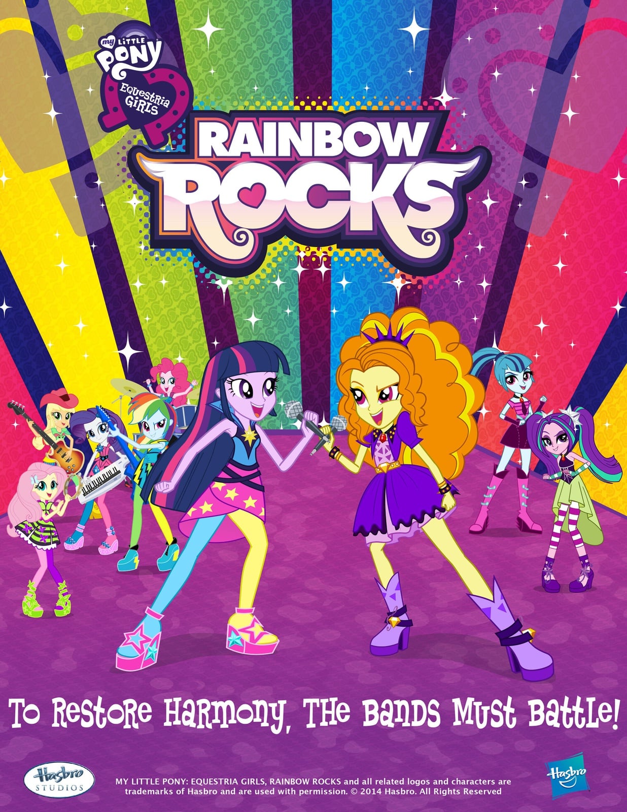 My Little Pony - Equestria Girls - Rainbow Rocks - Cover