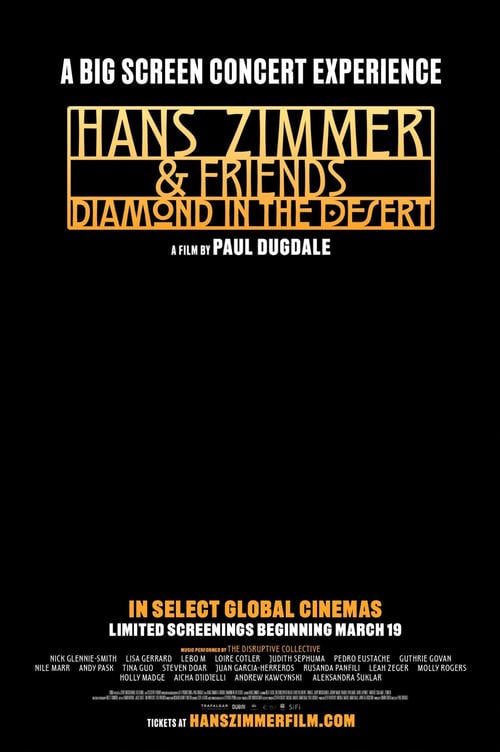 Hans Zimmer & Friends: Diamond in the Desert - Cover
