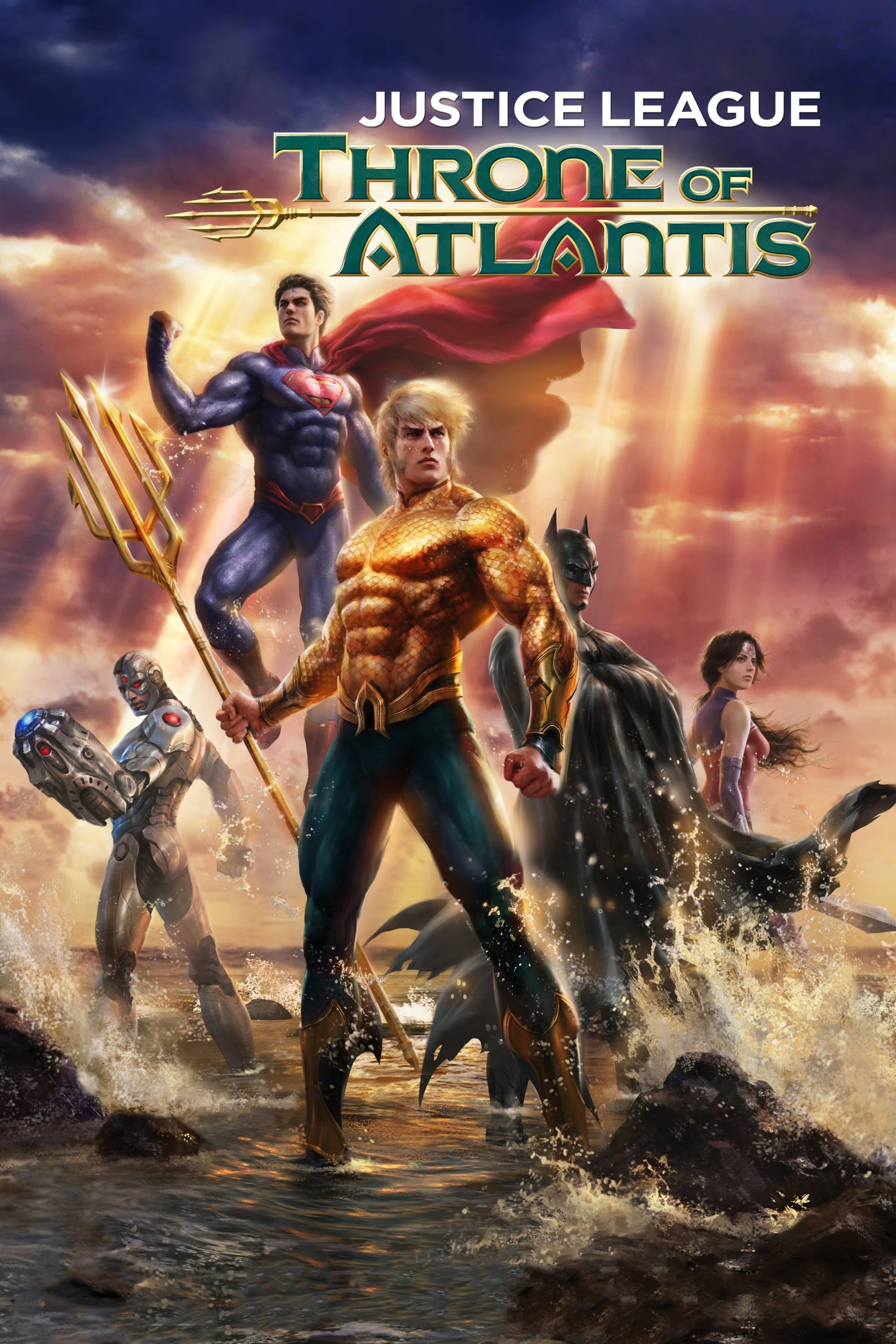 Justice League: Throne of Atlantis - Cover