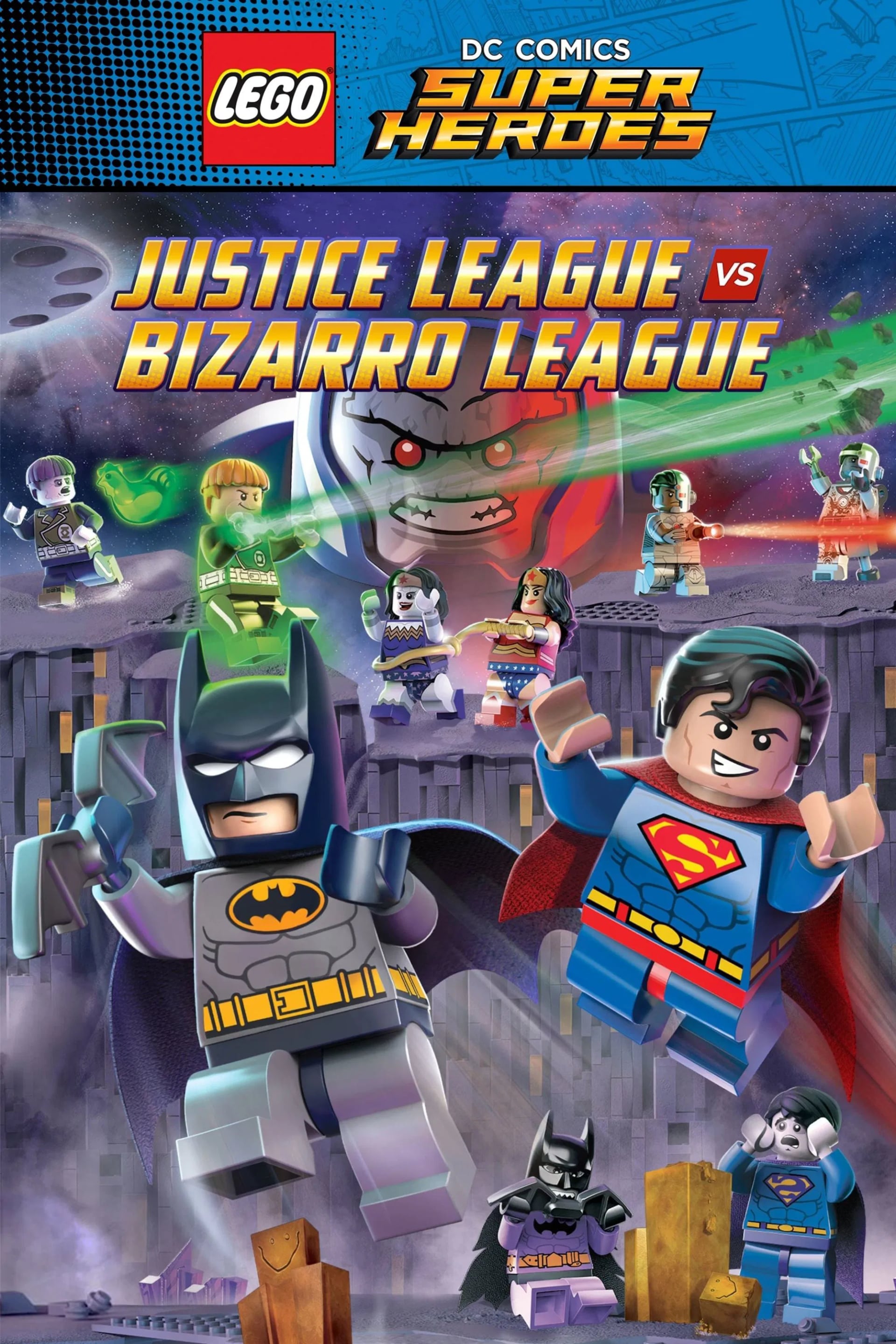 LEGO DC Comics Super Heroes: Justice League vs. Bizarro League - Cover