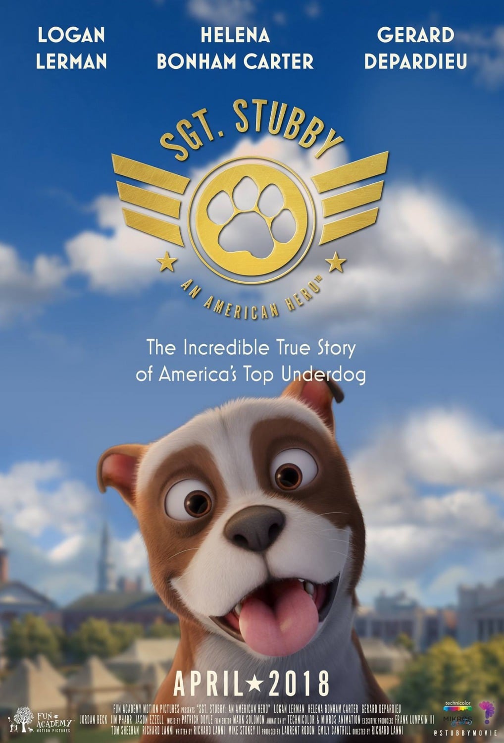 Sgt. Stubby: An American Hero - Cover