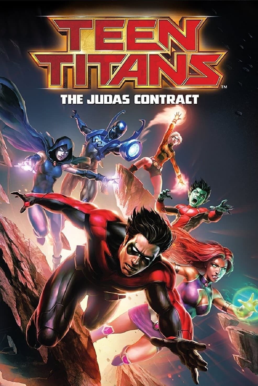 Teen Titans: The Judas Contract - Cover