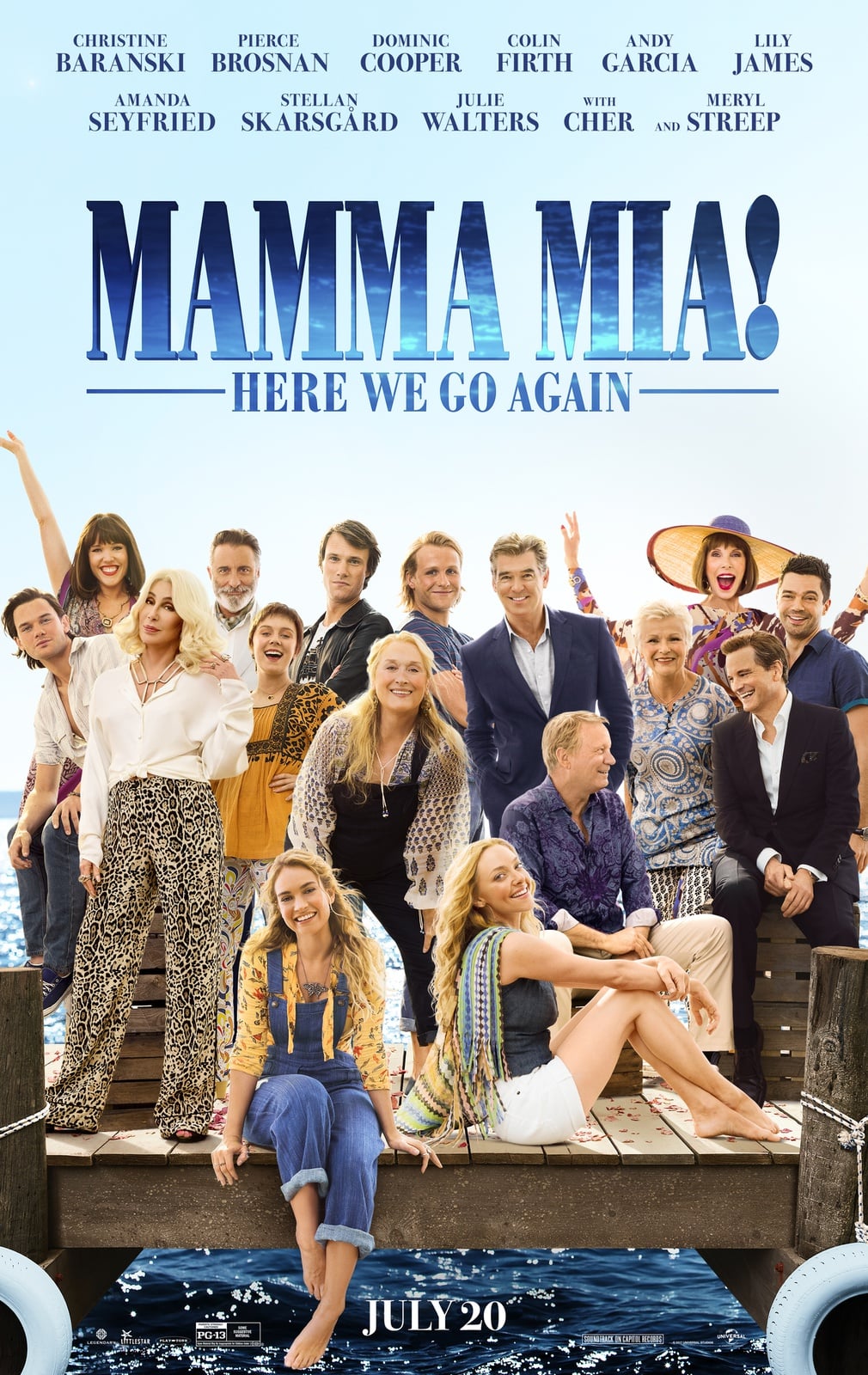 Mamma Mia! Here We Go Again - Cover